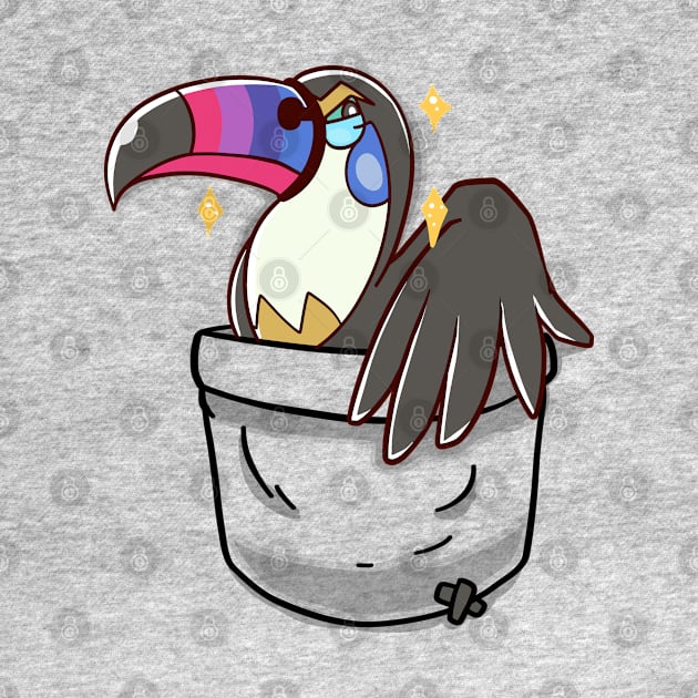 Pocket Shiny Anger Toucan by TechraPockets